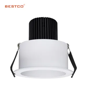 Hoge Kwaliteit Dimbare Cob Led Inbouw Plafond Licht Downlight Spotlight Ronde Anti Glare Led Downlight