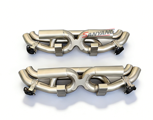 Système d'échappement Valvetronic au <span class=keywords><strong>prix</strong></span> d'usine pour Porsche <span class=keywords><strong>911</strong></span> 992 996 Gt3 Turbo S <span class=keywords><strong>Carrera</strong></span> 3.0t Tuning Catback Exhaust Pipes Sus304 - Product Image 2