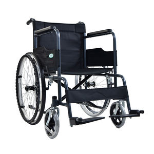 Silla de Ruedas portátil ultraligera para personas con movilidad reducida, de acero, Manual, personalizada - Product Image 2
