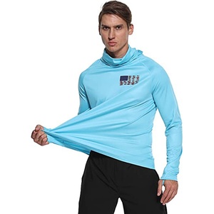 Custom Large Long Sleeve <b>Spf</b> Upf 50 Clothing Perform Shirt Fishing Shirt Fishing Hoodie Men - Product Image 3