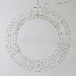 New Design 960L Warm White Copper <b>Wire</b> Metal Wreath Light for Christmas Holiday Party and Garden Decoration - Product Image 5