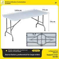 Table de camping pliable portable, table de pique-nique d'extérieur pour les voyages, le camping en camping-car, les événements familiaux, les escapades de fin de semaine, les repas en plein air