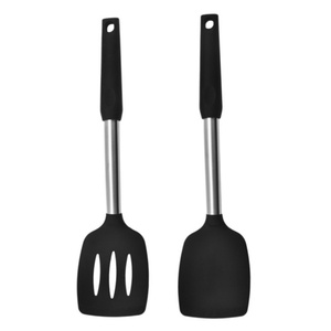 Non Stick <b>Silicone</b> Stainless Steel Spatula Set Accessories Essentials Kitchen Utensil Cook Set - Product Image 1