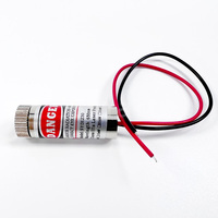 Tête laser à infrarouge, 9mm 12mm 5mW 650nm, tube laser à ligne rouge, longueur focale réglable 3-5V