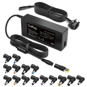Adaptateur secteur universel pour ordinateur portable 90W, cordon de 3m, matériau ABS, 10 embouts compatibles DC OTP pour ASUS - Product Image 1
