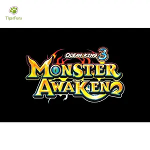 Monster Awaken Ocean King 3 tablero de juego de pesca de habilidad/mesa de juego máquina que funciona con monedas a la venta