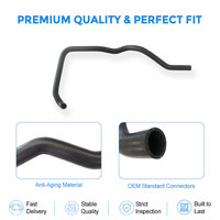 Selang Pendingin Atas Radiator EPDM 332-C9591 untuk Suku Cadang Backhoe Loader JCB 3CX 4CX