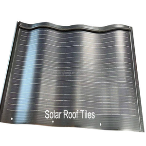 Tuiles solaires rouge et noir 150W, nouveau design, pour système d'énergie solaire domestique - Product Image 1