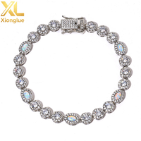 Brazalete de Cobre con Baño de Oro de 18K, Diseño Ovalado en Forma de T, Grosor de Baño de 0.3mm, Estilo Hip Hop, para Regalo Unisex