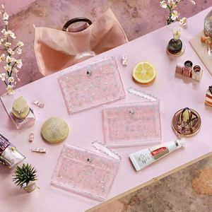 Monedero de PVC transparente con estrella, personalizado con logo impreso, en stock, creativo, portátil, con cadena, para colgar, regalo para chicas, almacenamiento. - Product Image 2