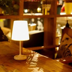 High Quality Romantic LED <b>Mini</b> <b>Table</b> Lampara De Mesa Top Wireless Dining Touch Eco-Friendly High End Portable Restaurant - Product Image 3
