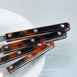 Nhà Máy Bán buôn thép không gỉ Sabre bistrot nghệ thuật thiết kế nội thất máy rửa chén an toàn bền sáng bóng Flatware - Product Image 5