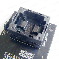 Adaptador de Socket eMMC100 BGA100, Socket de Prueba para IC, Lector de Memoria Flash Nand, Socket de Programación, Adaptador para Chips de 14x18mm