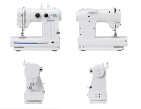 Máquina de Coser Electrónica UKICRA UFR-813 - Longitud de Puntada Ajustable, Mecanismo de Alimentación por Caída, Diseño de Bolsillo, Fácil de Usar para el Hogar
