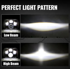 5x7 Led 헤드 라이트 프로젝터 1980-2002 이스즈 빠른 픽업 액세서리 이스즈 제미니 아미고 부품에 대한 직사각형 LED 조명 - Product Image 4