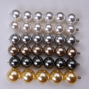 Cristal <span class=keywords><strong>gris</strong></span> verre bijoux à bricoler soi-même faisant des accessoires plein trou rond perles en vrac perles naturelles couleur collier et bracelet - Product Image 1