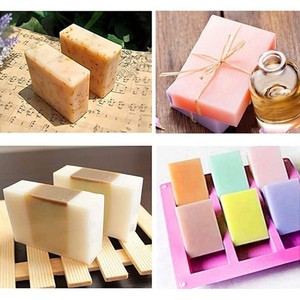 6-Hình Chữ Nhật Silicone Bánh Khuôn 100Ml Handmade Xà Phòng Khuôn Cho Baking Fondant Bánh Cưới Đóng Gói Dịch Vụ Cho Handmade Xà Phòng - Product Image 4