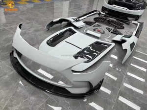 Bộ Thân Xe Màu Đen Bộ Thân Xe Giảm Chấn Cho Mercedes Benz AMG GT AMG GTR Amg Gtc Gts Bộ Thân Xe Giảm Chấn Xe Hơi - Product Image 2