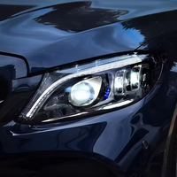 Pièces automobiles SJC pour Mercedes Benz Classe C W205, phare LED 2015-2018 C260 C200, ensemble de phares, plug and play, lampe avant