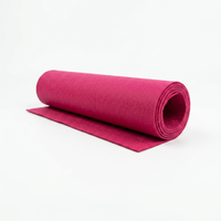 Feutre en fibre de polyester non tissé 100 % aiguilleté, principalement utilisé pour l'étanchéité, la protection contre la poussière, l'antichoc et la filtration.