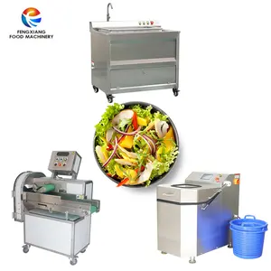 Multifunktionale Gemüse-Spinat-Kokosnuss-Schneidemaschine und Waschmaschine mit Kapazität 800-1000 kg