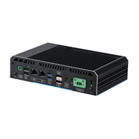 PC Industrial Integrado Core I3 I5 I7 8130U, Doble LAN, 2*COM RS2332/485, GPIO, 12-24V DC, Windows 11/IoT/Linux, PC para Kiosco y Automatización