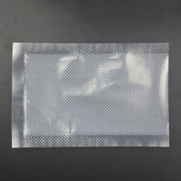 Impression de logo personnalisée, sac sous vide gaufré à trois côtés thermosoudés pour l'emballage alimentaire