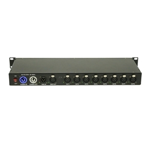 Répartiteur de signal DMX512 RDM 8 voies, amplificateur d'isolation, extenseur, 3 broches, 1 entrée 8 sorties, prise XLR <span class=keywords><strong>Neutrik</strong></span>, fête DJ - Product Image 1