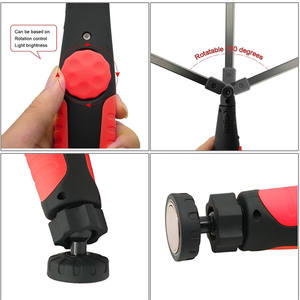 Luz DE TRABAJO COB magnética de Inpesction portátil, lámpara de trabajo de mantenimiento recargable LED automática plegable con Base para reparación de automóviles - Product Image 5