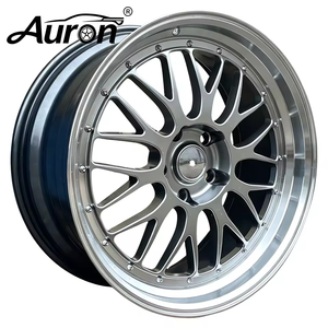 ล้อแม็กซ์อะลูมิเนียมอัลลอย Auron ขนาด 15 16 17 18 19 นิ้ว สำหรับรถยนต์ HONDA MINI F56 GOLFR BMW F30 TOYOTA BENZ - Product Image 1