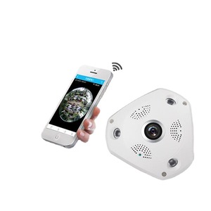 Cámara VR Hjsccd, Cámara de Red Inalámbrica Panorámica de 360 Grados con Wifi, Resolución de 3MP, Vigilancia Interior - Product Image 2