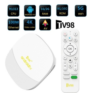 Nuevo TV Box Inteligente Original TV98 ATV MAX Android 10-14 4K, 1GB+8GB RAM, Procesador Allwinner, Control Remoto por Voz, Reproductor Multimedia en Oferta - Product Image 6