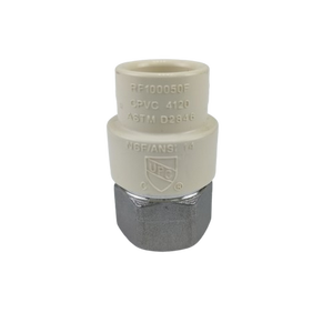 อะแดปเตอร์สแตนเลส CPVC ขนาด 1/2 นิ้ว x 1/2 นิ้ว พร้อมเกลียวในแบบ IP - Product Image 1