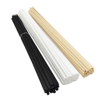 Bâtonnets diffuseurs en fibre de polyester noirs, blancs et crème de 3 mm, 20 cm, 21 cm, 22 cm, 23 cm, 24 cm, 25 cm pour recharge d'huile parfumée