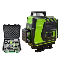 Niveau laser vert 4D CAMPEGGI 16 lignes 360° auto-nivelant haute précision pour lignes horizontales et verticales – Outil de construction