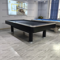 Hot Selling Nine Ball Billardtisch mit Massivholz Schiefer bett für Indoor-Spiele