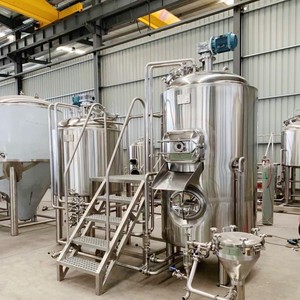 Venta Caliente TEKBREW 500L Equipo de Elaboración de Cerveza Artesanal de 1000L con Calentamiento a Vapor Fabricante Chino 5BBL - Product Image 1