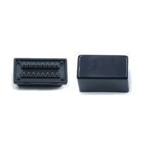 ST-SOH-004 Schwarzer OBD-Anschluss mit OBDII-Gehäuse 33 MM 12V OBD2-Gehäuse für Auto-Diagnosegeräte