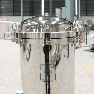 Interfaz de brida de alta calidad, duradera y de instalación rápida Filtro de bolsa de acero inoxidable 304 <span class=keywords><strong>elegido</strong></span> por más personas - Product Image 1