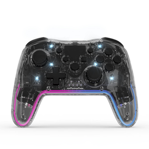 2,4g inalámbrico RGB <span class=keywords><strong>Gamepad</strong></span> para Switch Game Console De Jeux PC Joystick controlador móvil seis ejes giroscopio Dual vibración NS015 - Product Image 2