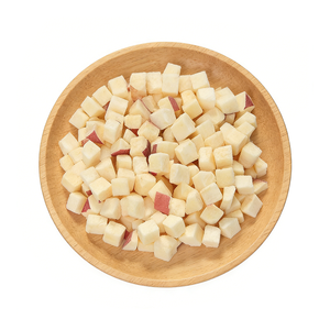 Manzanas Deshidratadas en Cubos con Piel, Snack de Fruta Deshidratada - Product Image 1