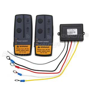 ชุดควบคุมวินซ์ไร้สายดิจิตอล 2.4G 12V จำนวน 2 ชุด พร้อมรีโมท 4 ตัว + ตัวรับสัญญาณ 2 ตัว ระยะ 100 ฟุต สำหรับรถจี๊ปและรถ SUV - Product Image 2