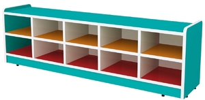 CE ha approvato bambino armadio di stoccaggio di plastica/scuola materna i bambini scarpiera/scarpe cabinet mobili di liquidazione per la scuola materna QX-205C - Product Image 2