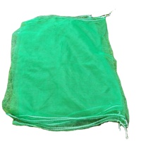 Op maat gemaakte mesh tas voor het beschermen van dadels, groene of witte palmboom mesh tas met zwarte trekkoord