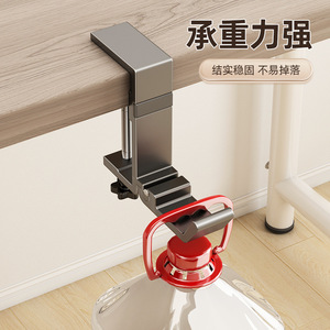 Double <b>Hook</b> For Backpacks Adjustable Desk Clamp Foldable Metal <b>Hook</b> For Student Study Desk Classroom Use Space Aluminum 1-3kg - Product Image 3