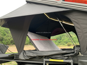 Tente de toit rigide en aluminium Remaco RCT0101K 4x4 - Imperméable, quatre saisons, ouverture automatique rapide, capacité 4 personnes - Product Image 4
