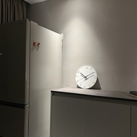Jam Dinding Semen Minimalis Kreatif Desain Art Deco dengan Jarum Penunjuk Waktu untuk Ruang Tamu Rumah