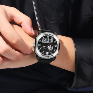 Reloj de Pulsera Deportivo Multifuncional con Cronógrafo Electrónico para Hombre Raylix, Resistente al Agua - Product Image 1