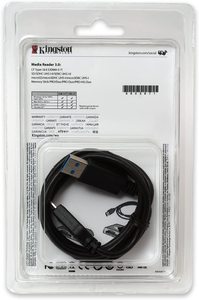 100% Original in Stock Kingston FCR-HS4 All in One USB3.0 <b>Card</b> Reader for <b>SD</b>/SDXC/microSD/MS/Compact Flash CF <b>Cards</b> - Product Image 5