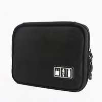 Sac organisateur de câbles électroniques portable, étui de rangement de voyage pour câbles USB, chargeurs, écouteurs et petits accessoires numériques